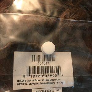 BellaMi Hair Extensions (Walnut Brown #3)